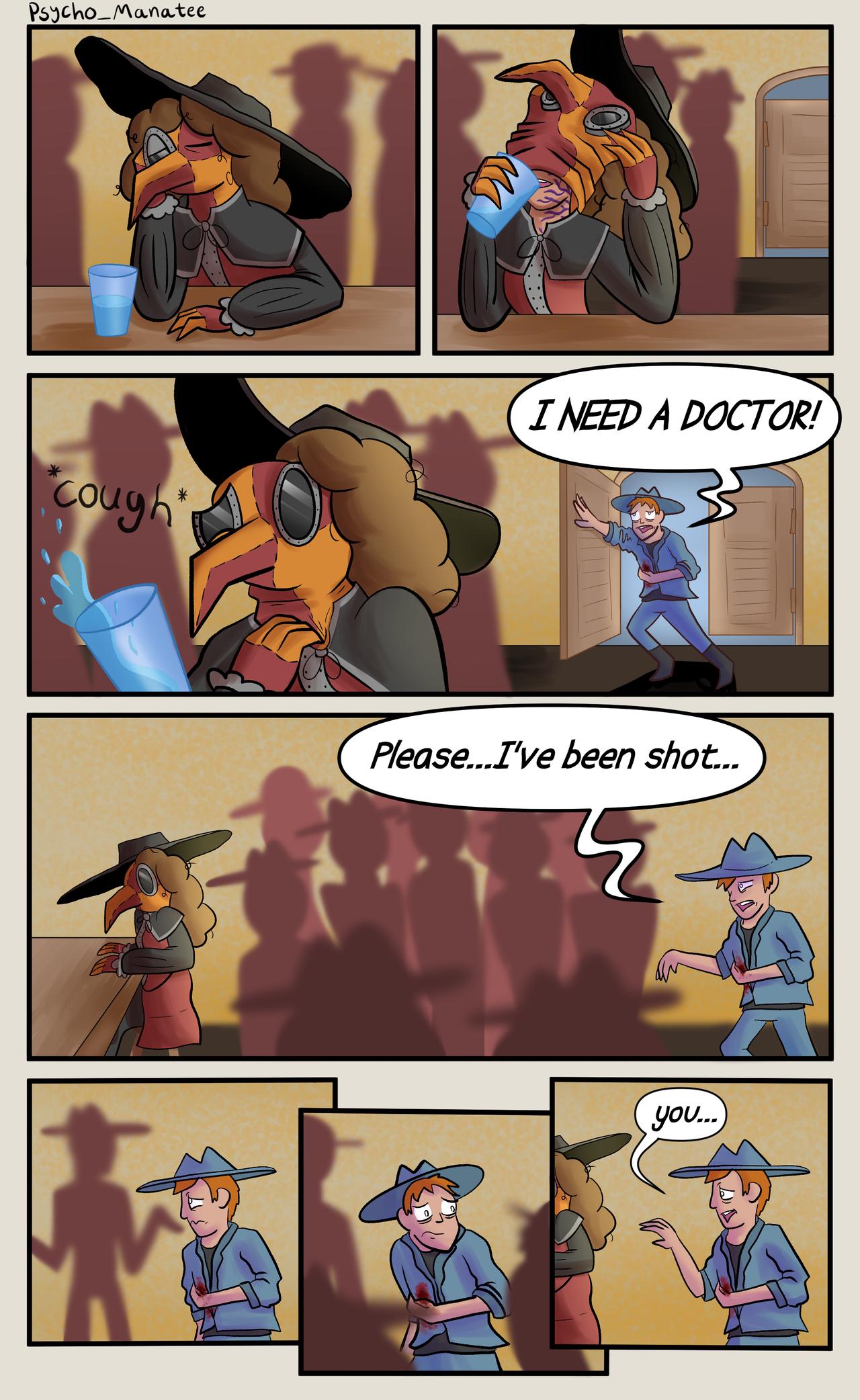 Doctor comic page 1