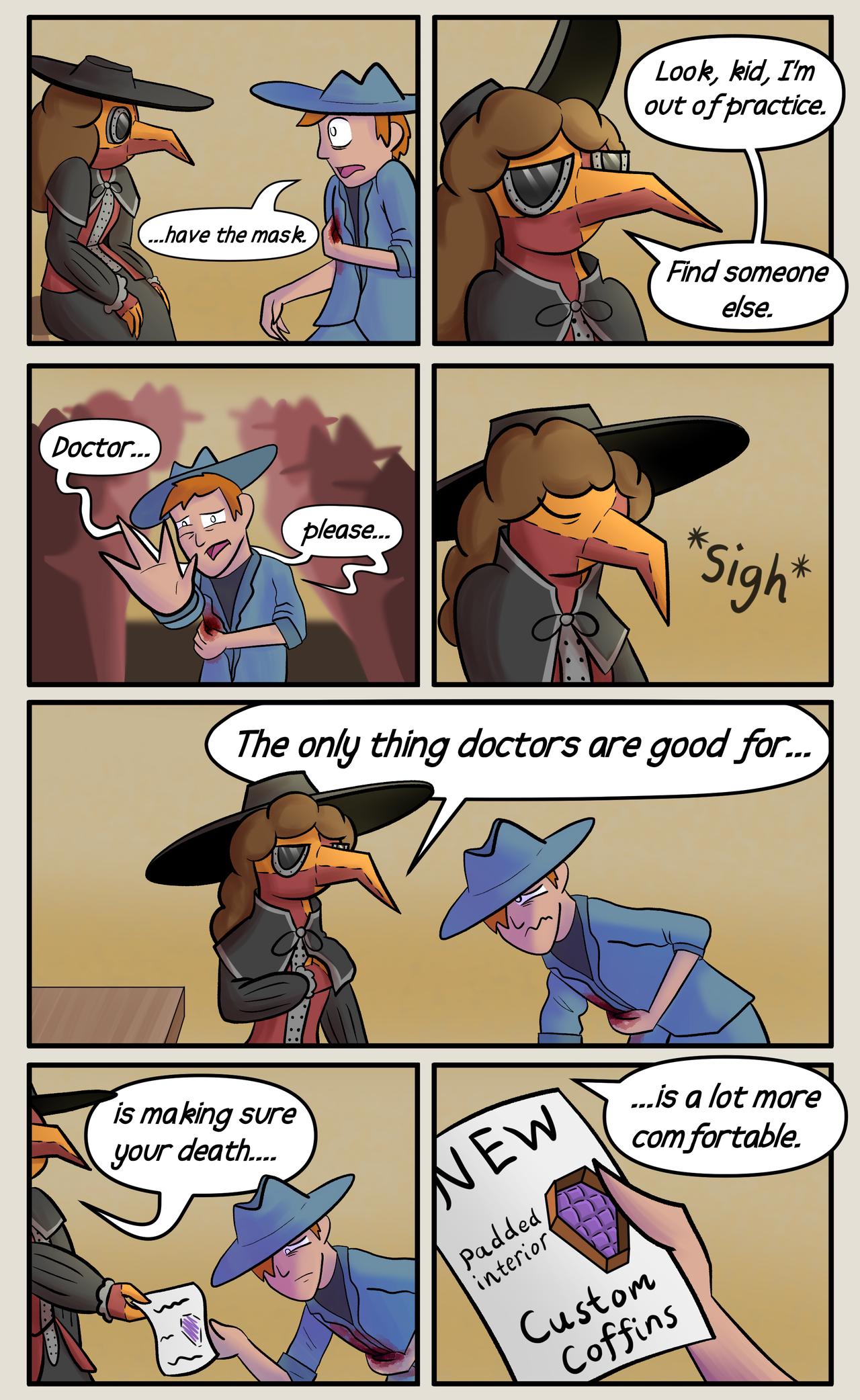 Doctor comic page 2