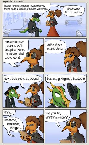 Fair Treatment comic page 1